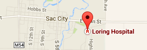 Loring Hosptial Google Map