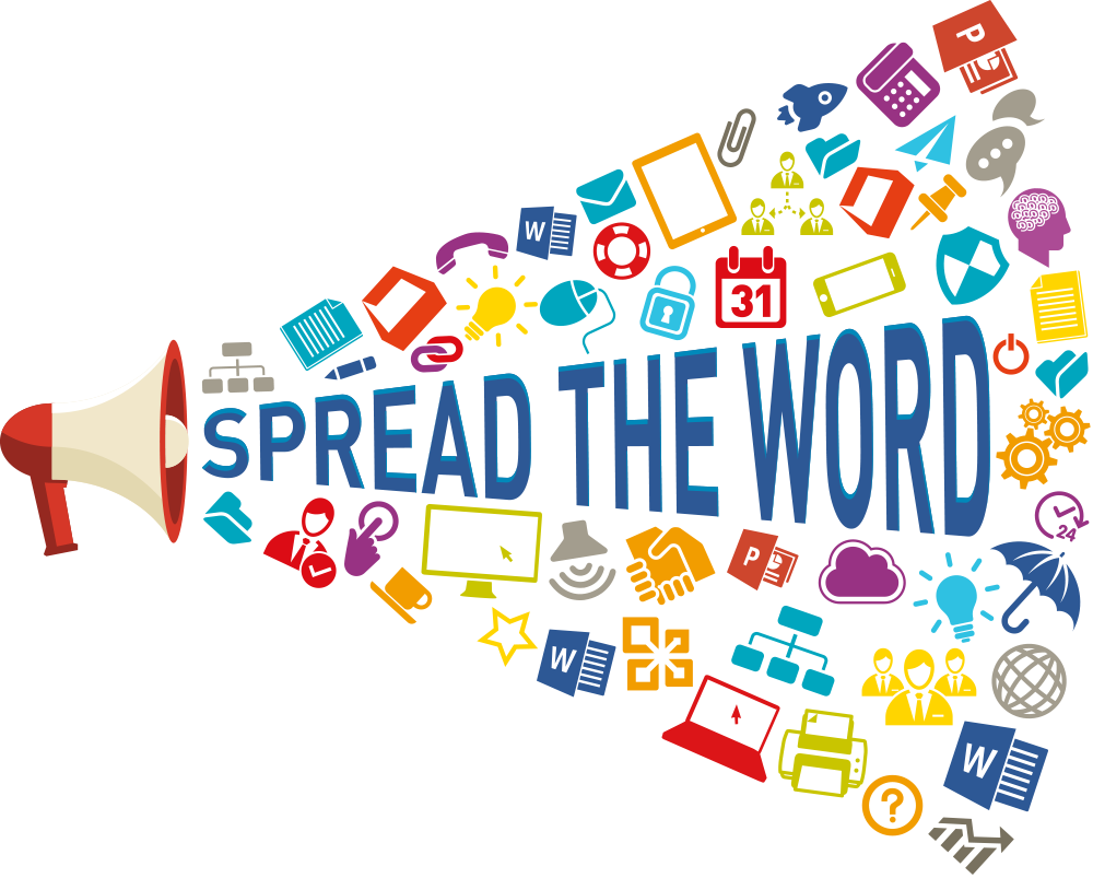 Spread the word image