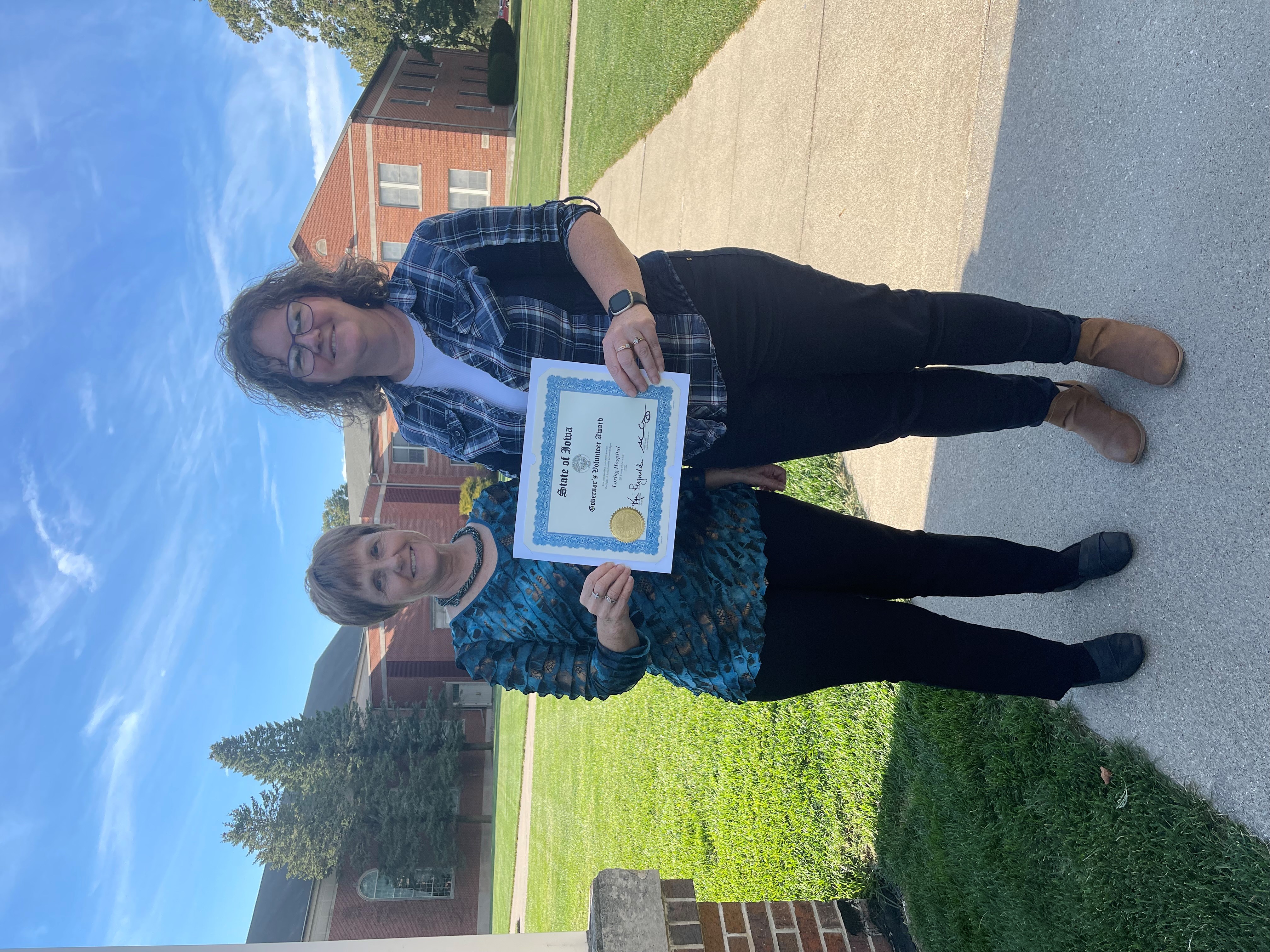 Loring’s SHIIP counselors, Sharon Badertscher and LeAnn