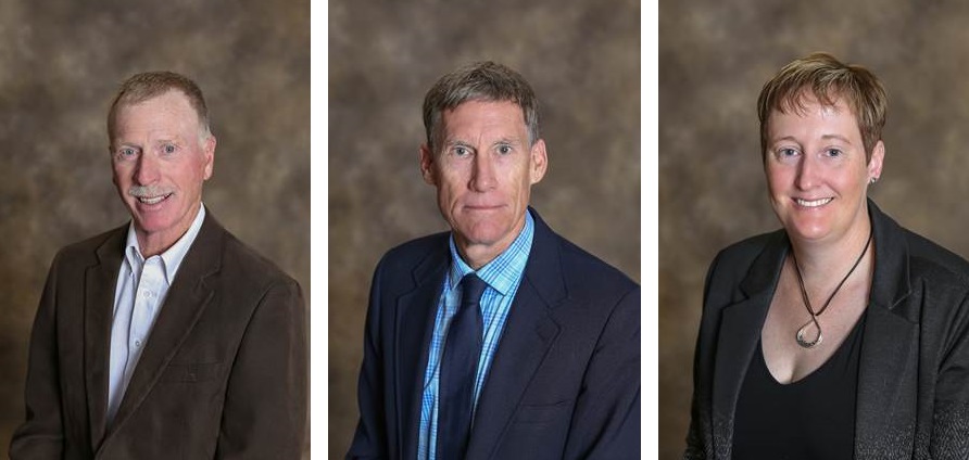 L-R: Russ Davis, Frank Richardson, and Kodi Brotherson.